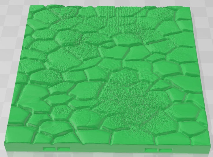 Ground Tiles - Dockyards Village - Pathfinder - Dungeons & Dragons -RPG- Tabletop-Terrain - 28 mm / 1"- Aether Studios