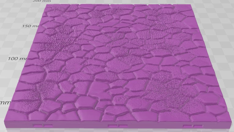 Ground Tiles - Dockyards Village - Pathfinder - Dungeons & Dragons -RPG- Tabletop-Terrain - 28 mm / 1"- Aether Studios