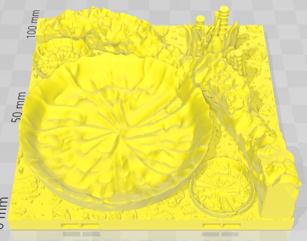 Ruined Tower Set 1 - Swamp of Sorrows - Pathfinder - Dungeons & Dragons -RPG- Tabletop-Terrain-28 mm / 1"- Aether Studios