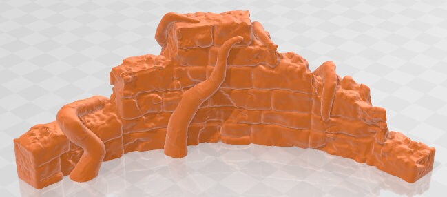 Core Scatter Ruined Tower - Swamp of Sorrows - Pathfinder - Dungeons & Dragons -RPG- Tabletop-Terrain-28 mm/1-AetherStudios
