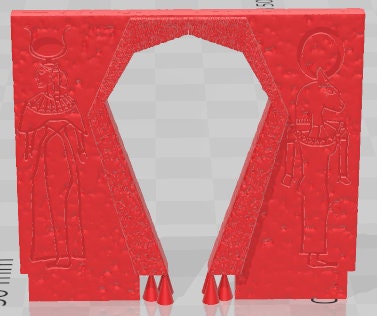 Pharaoh 5 Slot Walls And Corners Set 2 - Pharaoh -Pathfinder-Dungeons&Dragons-RPG-Tabletop-Terrain-28mm-AetherStudios