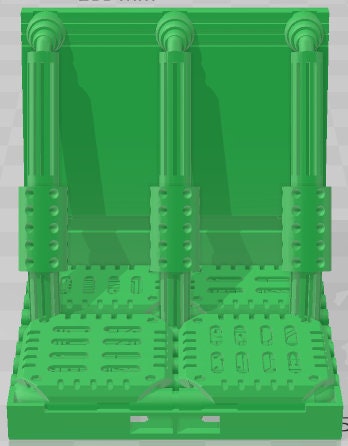 Engineering Walls Set 1 - Space Ships 3 - Pathfinder - Dungeons & Dragons -RPG- Tabletop-Terrain-28 mm/1-AetherStudios