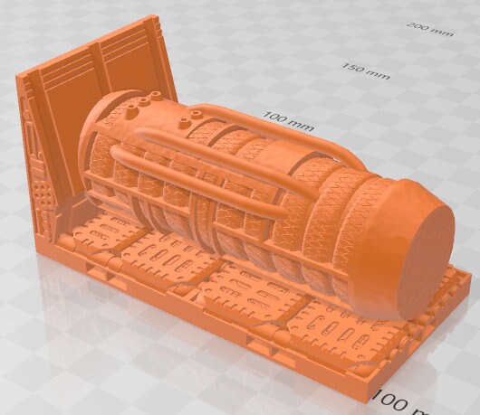 Engineering - Space Ships 3 - Pathfinder - Dungeons & Dragons -RPG- Tabletop-Terrain-28 mm/1-AetherStudios