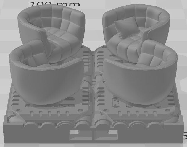 Ten Forward Set 1 - Space Ships 3 - Pathfinder - Dungeons & Dragons -RPG- Tabletop-Terrain-28 mm/1-AetherStudios