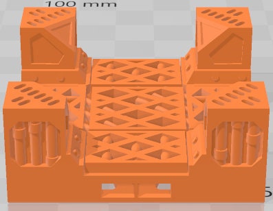 Access Corridors Set 1 - Space Ships 3 - Pathfinder - Dungeons & Dragons -RPG- Tabletop-Terrain-28 mm/1-AetherStudios