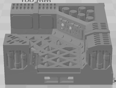 Access Corridors Set 2 - Space Ships 3 - Pathfinder - Dungeons & Dragons -RPG- Tabletop-Terrain-28 mm/1-AetherStudios