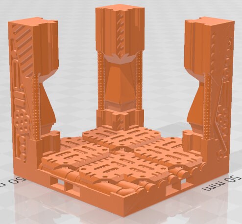 Passageways Set 1 - Space Ships 3 - Pathfinder - Dungeons & Dragons -RPG- Tabletop-Terrain-28 mm/1-AetherStudios