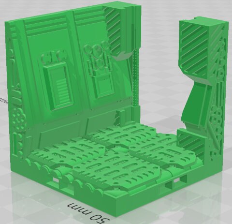 Passageways Set 1 - Space Ships 3 - Pathfinder - Dungeons & Dragons -RPG- Tabletop-Terrain-28 mm/1-AetherStudios