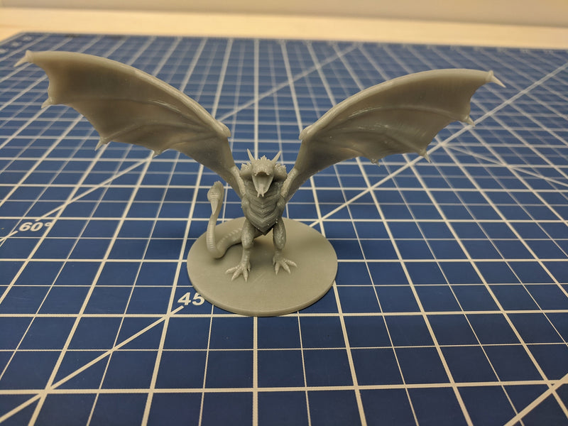 Wyvern Mini - DND - Pathfinder - Dungeons & Dragons - RPG - Tabletop - mz4250- Miniature - 28 mm - 1" Scale