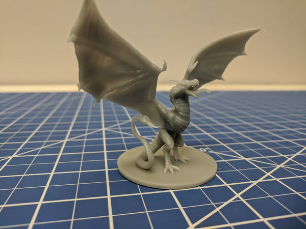 Wyvern Mini - DND - Pathfinder - Dungeons & Dragons - RPG - Tabletop - mz4250- Miniature - 28 mm - 1" Scale