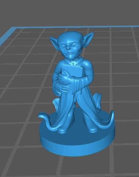 Other Races Wizard Mini - DND - Pathfinder - Dungeons & Dragons - RPG - Tabletop - mz4250- Miniature - 28 mm - 1" Scale