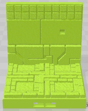 Peg Wall Tiles - Aztlan 2 Reforged - Pathfinder - Dungeons & Dragons -RPG- Tabletop-Terrain-28 mm / 1"- Aether Studios