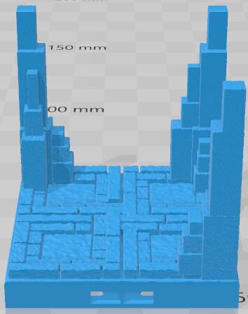 Pillars Style 1 Set 1 - Aztlan 2 Reforged - Pathfinder - Dungeons & Dragons -RPG- Tabletop-Terrain-28 mm / 1"- Aether Studios