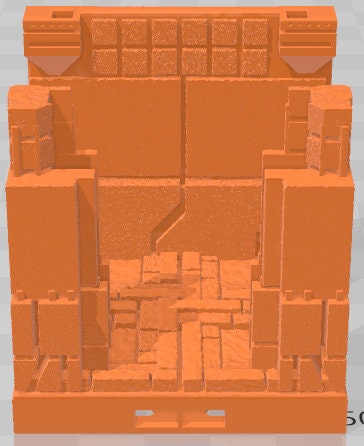 Side Doors - Aztlan 2 Reforged - Pathfinder - Dungeons & Dragons -RPG- Tabletop-Terrain-28 mm / 1"- Aether Studios