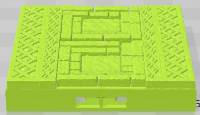 Floors - Aztlan 2 Reforged - Pathfinder - Dungeons & Dragons -RPG- Tabletop-Terrain-28 mm / 1"- Aether Studios