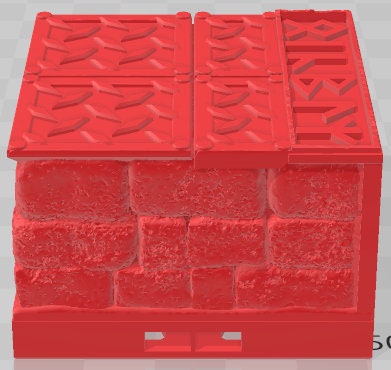 Dockyard Depot Set 1 - Electro Rail Trains -Pathfinder-Dungeons&Dragons-RPG-Tabletop-Terrain-28mm-AetherStudios