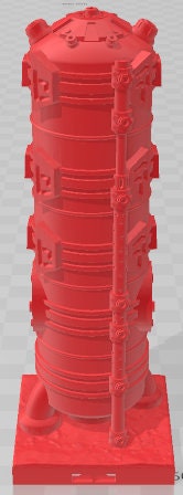 Dinoblood Derricks Tiles Set 1 - Fantasy Village -Pathfinder-Dungeons&Dragons-RPG-Tabletop-Terrain-28mm-AetherStudios