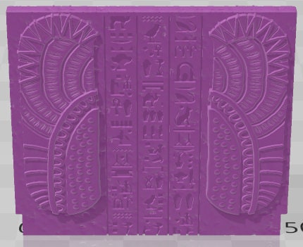 Pharaoh 6 Tiles Set 2 - Pharaoh -Pathfinder-Dungeons&Dragons-RPG-Tabletop-Terrain-28mm-AetherStudios