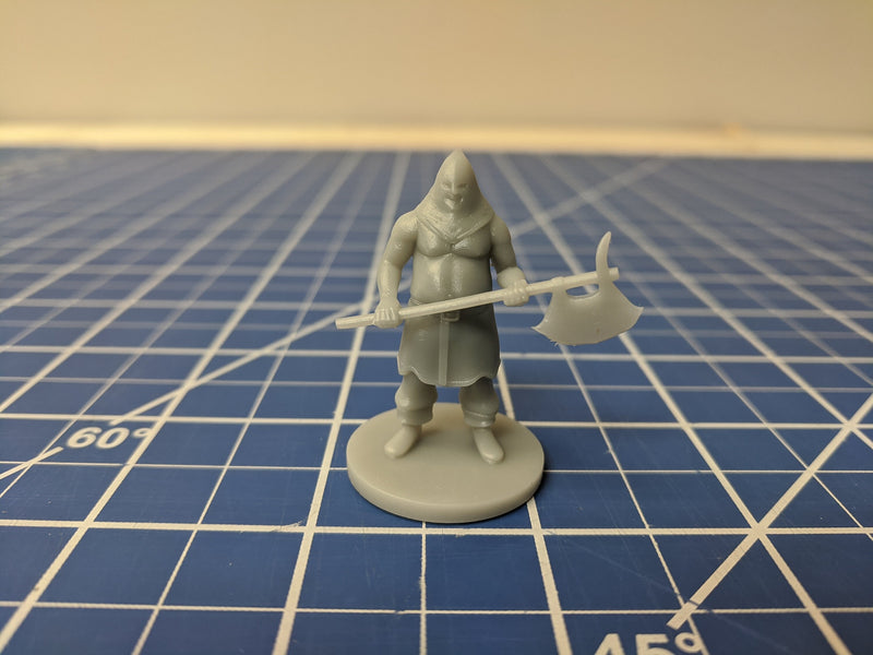 Executioner Mini - DND - Pathfinder - Dungeons & Dragons - RPG - Tabletop - mz4250- Miniature-28mm-1"Scale