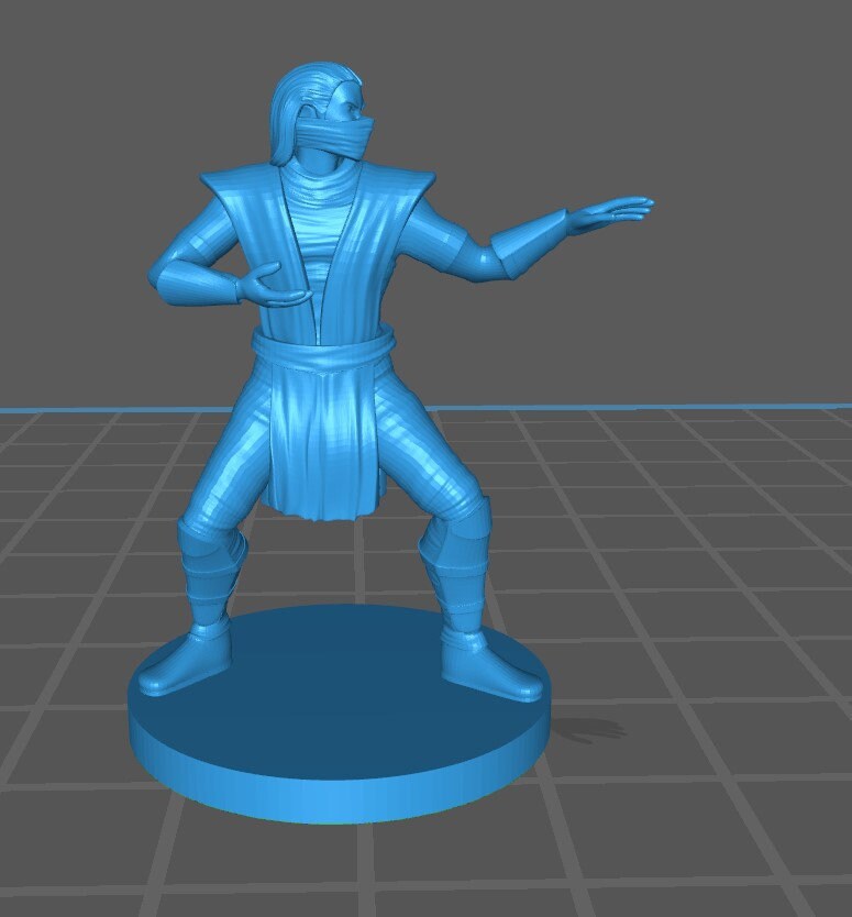 Human Monk Mini - DND - Pathfinder - Dungeons & Dragons - RPG - Tabletop - mz4250- Miniature-28mm-1"Scale