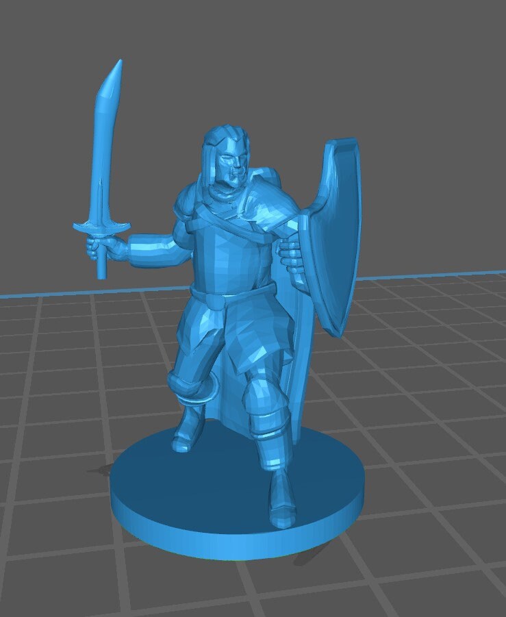 Half Orc Ranger Mini - DND - Pathfinder - Dungeons & Dragons - RPG - T
