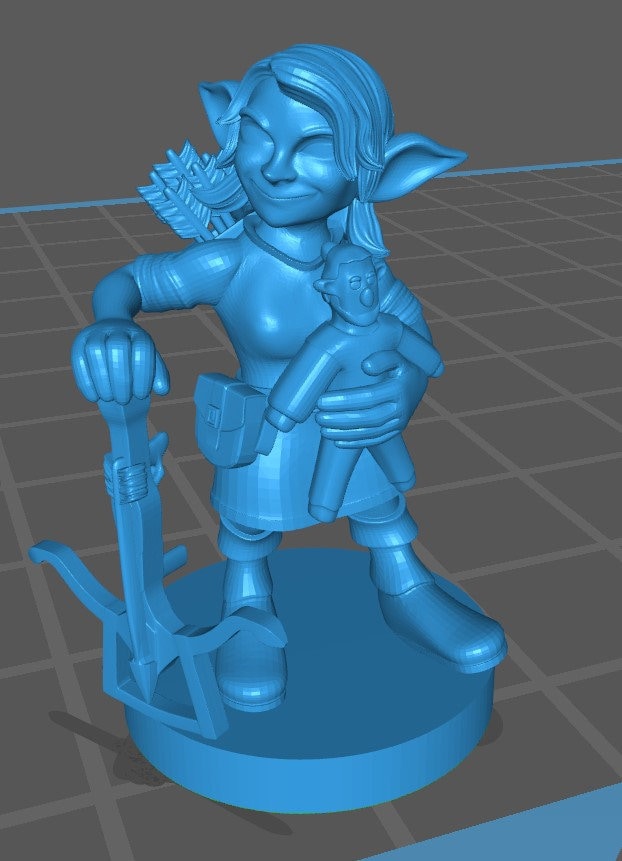 Goblin Rogue Mini - DND - Pathfinder - Dungeons & Dragons - RPG - Tabletop - mz4250- Miniature-28mm-1"Scale