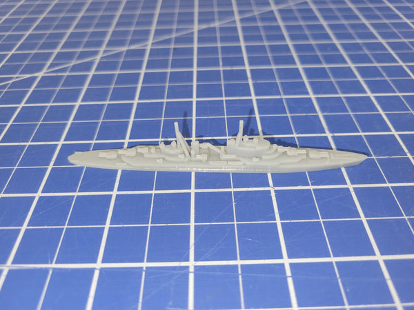 Cruiser - De Zeven Provincien c.1947 Variant - Netherland Navy - Wargaming - Axis and Allies - Naval Miniature - Victory at Sea - Warships