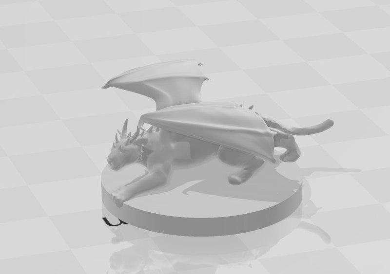 Panther Mini - DND - Pathfinder - Dungeons & Dragons - RPG - Tabletop - mz4250- Miniature-28mm-1"Scale