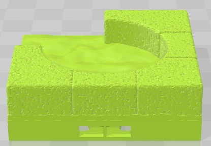 Seraphim Bathhouse 2x2 Tiles - Seraphim -Pathfinder-Dungeons&Dragons-RPG-Tabletop-Terrain-28mm-AetherStudios