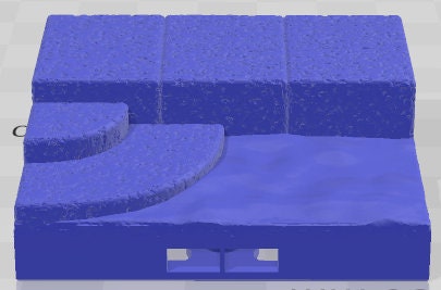 Seraphim Bathhouse 2x2 Tiles - Seraphim -Pathfinder-Dungeons&Dragons-RPG-Tabletop-Terrain-28mm-AetherStudios