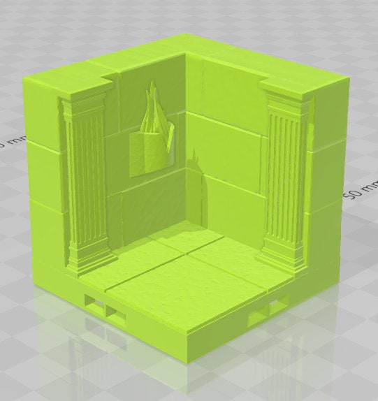 Seraphim Wall Expansion Curves And Corners - Seraphim -Pathfinder-Dungeons&Dragons-RPG-Tabletop-Terrain-28mm-AetherStudios