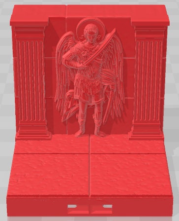 Seraphim Wall Expansion Wall 2 - Seraphim -Pathfinder-Dungeons&Dragons-RPG-Tabletop-Terrain-28mm-AetherStudios