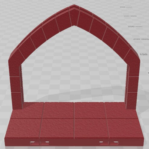 Seraphim X Doors - Seraphim -Pathfinder-Dungeons&Dragons-RPG-Tabletop-Terrain-28mm-AetherStudios