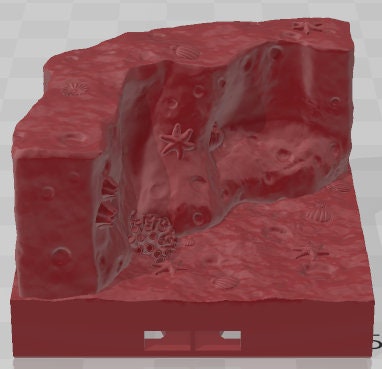 Atlantis Half Sea Caves And Thermal Vents Set 2 -Pathfinder-Dungeons&Dragons-RPG-Tabletop-Terrain-28mm-AetherStudios