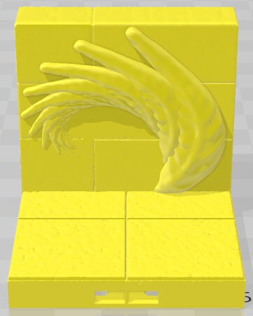 Seraphim Wall Expansion Wall 1 - Seraphim -Pathfinder-Dungeons&Dragons-RPG-Tabletop-Terrain-28mm-AetherStudios