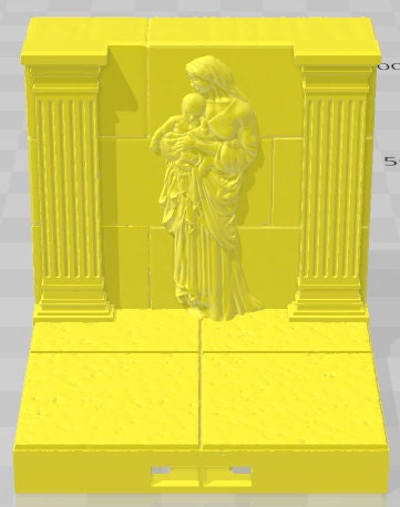 Seraphim Wall Expansion Wall 2 - Seraphim -Pathfinder-Dungeons&Dragons-RPG-Tabletop-Terrain-28mm-AetherStudios