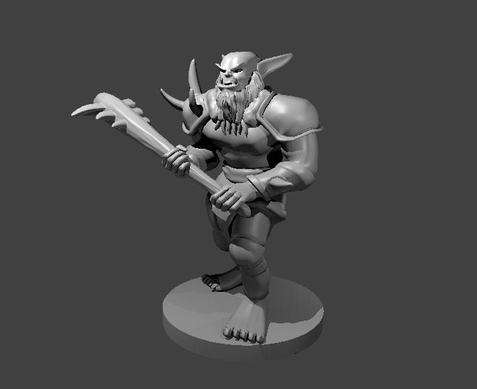 Bugbears - Pathfinder - Dungeons & Dragons - RPG - Tabletop - mz4250- Miniature-28mm-1"Scale