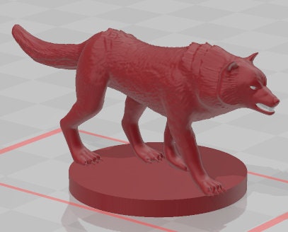 Wolves - Pathfinder - Dungeons & Dragons - RPG - Tabletop - mz4250- Miniature-28mm-1"Scale