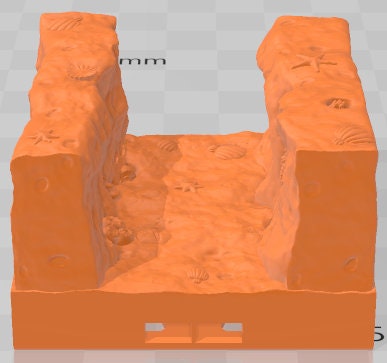 Atlantis Half Sea Caves And Thermal Vents Set 2 -Pathfinder-Dungeons&Dragons-RPG-Tabletop-Terrain-28mm-AetherStudios
