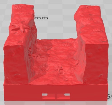 Atlantis Half Sea Caves And Thermal Vents Set 2 -Pathfinder-Dungeons&Dragons-RPG-Tabletop-Terrain-28mm-AetherStudios