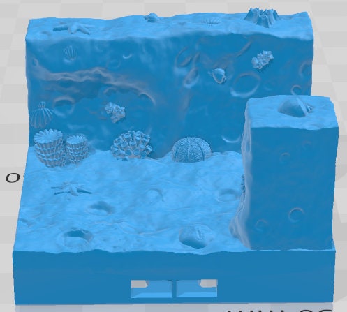 Atlantis Half Sea Caves And Thermal Vents Set 2 -Pathfinder-Dungeons&Dragons-RPG-Tabletop-Terrain-28mm-AetherStudios