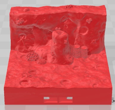 Atlantis Half Sea Caves And Thermal Vents Set 3 -Pathfinder-Dungeons&Dragons-RPG-Tabletop-Terrain-28mm-AetherStudios
