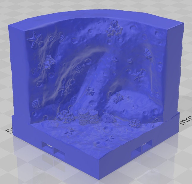 Atlantis Sea Cavern Tiles Set 1 -Pathfinder-Dungeons&Dragons-RPG-Tabletop-Terrain-28mm-AetherStudios
