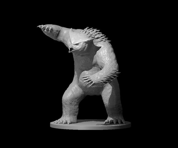 Owl Bear Standing- Pathfinder - Dungeons & Dragons - RPG - Tabletop - mz4250- Miniature-28mm-1"Scale