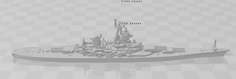 Battleship - USS Missouri BB-63 c.1992 - US Navy - Wargaming - Axis and Allies - Naval Miniature - Victory at Sea -Tabletop Games - Warships