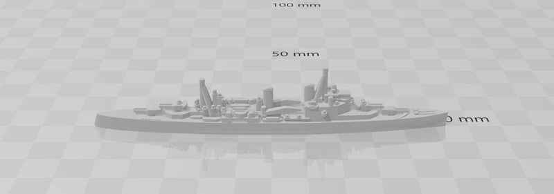 Cruiser - London - Royal Navy - Wargaming - Axis and Allies - Naval Miniature - Victory at Sea - Tabletop Games - Warships
