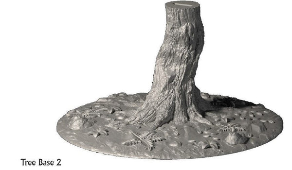 Tree Bases - Shadowgrove - Forest Scatter - Fat Dragon Games- DND- Pathfinder -RPG- Terrain-28 mm / 1" - Dungeon & Dragons -