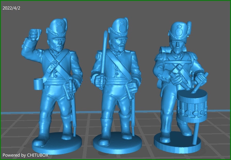 Belgian Line 1814-15 - 13 minis - War Games And Dioramas - Historical Wargaming -Resin 28mm