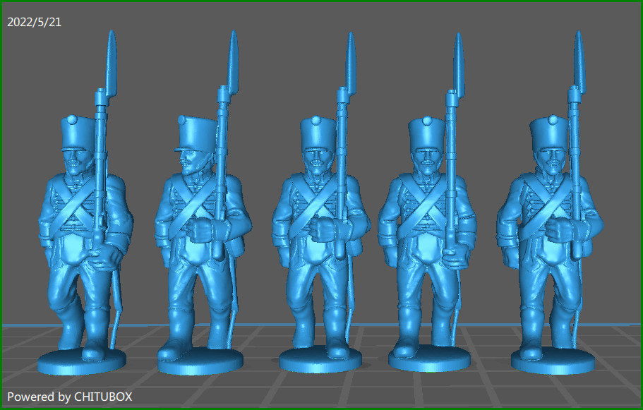 Austrian Hungarian Insurrectio btg - 8 minis - War Games And Dioramas - Historical Wargaming -Resin 28mm