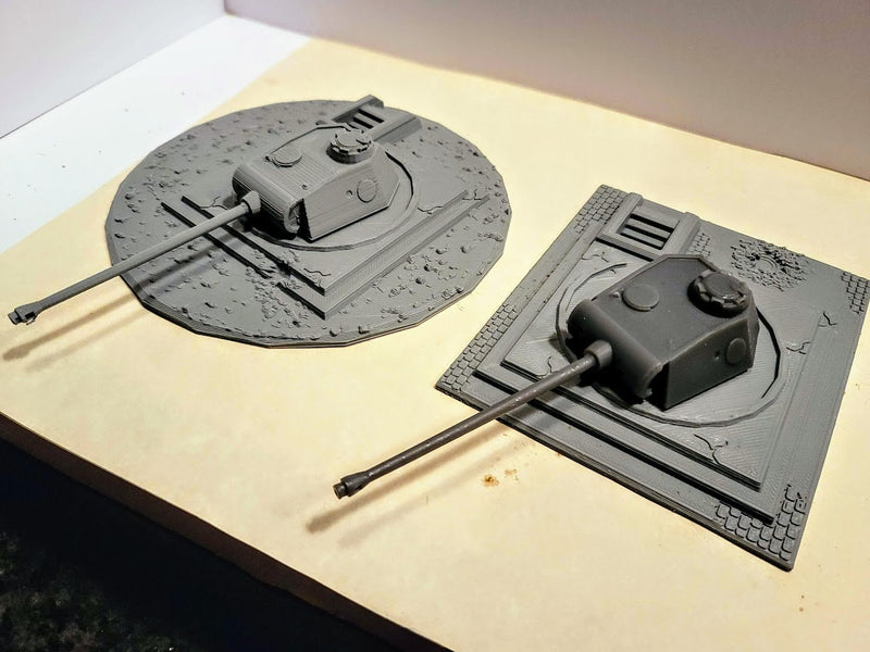 German Pantherturm - Great for Table Top War Games And Dioramas - Resin 28 mm Miniatures - Bolt Action